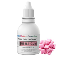 Sugarflair Bubblegum Flavouring - Natural Food Flavouring for Baking, Cakes, Ice Creams, Chocolates