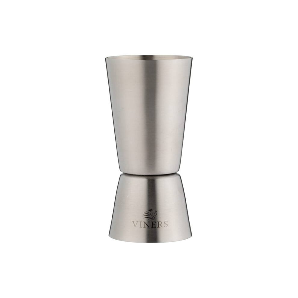 Viners Barware Double Deluxe Dual Spirit Measure Cocktail Jigger