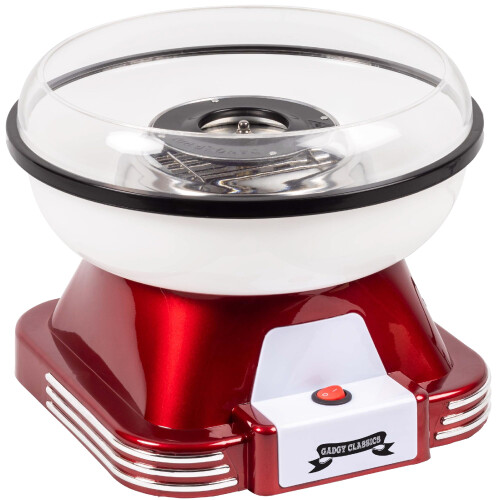 Gadgy Cotton Candy Machine – Candy Floss Maker - Red