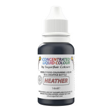 Sugarflair Heather Liquid Food Colouring Droplet For Colouring Royal Icing, Sugarpaste Buttercream