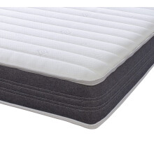 eXtreme comfort ltd Grey Sirocco Hybrid Small Single Mattress (75 x 190cm), 18cm Deep with Memory Foam & Open Coil Spring. Soft Comfort Feel. UK Made