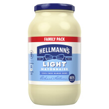 Hellmann's Light Mayonnaise made with free-range eggs light mayo with 60% less kcal* 800 g