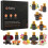 Duftöl-Set für Diffusoren, 10 x 10 ml mit Pipetten 4