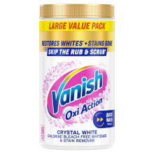 Vanish Crystal Stain Remover Powder, 1.41kg, Oxi Action for Quick
