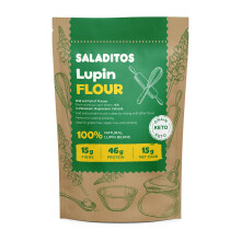 SALADITOS Lupin Flour - High Protein, Low Carb & Keto Friendly, Vegan Flour Alternative, 1x400gr