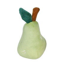 CHEWFFON Squeaky Dog Toy, Plush Pear for Small and Medium Dogs, Interactive Soft Toy, Durable & Great for Playtime