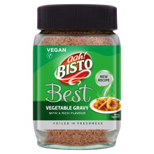Bisto Best Vegetable Gravy Granules, Vegan Friendly, 230 g Jar (Pack of 1)