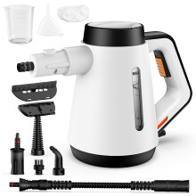 Fippesax Handheld Steam Cleaner, 400ml Pressurized Multi-Purpose Steam Cleaner with 9pcs Accessories,Chemical Free Steam Cleaners for Home