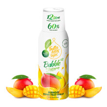 FruttaMax Sugar-Free Mango Syrup – 60% Real Fruit | Low-Calorie Drink Syrup for Soda Makers, Cocktails & Desserts – 500ml
