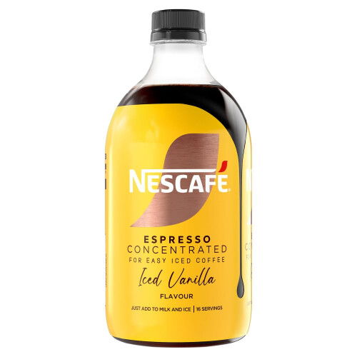 Nescafe Nescafé Iced Coffee Espresso Concentrated Vanilla Flavour 500ml