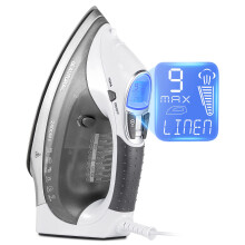 BEAUTURAL 2400 W Steam Iron with LCD Display