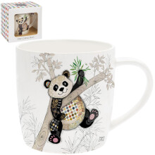 Lesser & Pavey Po Zi Panda Mug | Ceramic Coffee Mugs for Home or Work | Premium Design Mugs for All Occasions