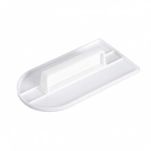 Professional Cake Smoother Polisher Tool - Adjustable Fondant Icing Edge Side Scraper, Plastic Baking Surface Leveler for Buttercream & Cream