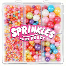 Edible Pearl Sprinkles - 4 Sizes Rainbow Pearl Sugar Candy 130g, Cupcake, Ice Cream, Donuts