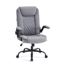 CASTLOVE Ergonomic Office Chair Computer Chair Executive Office Chair with Flip Up Armrest High Back Rocking Function Height Adjustable Comfortable