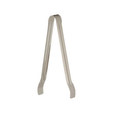 Viners Barware Brushed Silver Stainless Steel Ice Tongs