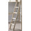 Strictly Beds and Bunks Pine Bunkbed Ladder - Replacement Bunk Bed Slanted Ladder Solid Pine, Natural, White, Black or Grey (Natural) 1