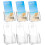 Viymgit DL Portrait Leaflet Holder, 6-Pack 1/3 A4 Size Clear Acrylic Brochure Display Holder 1