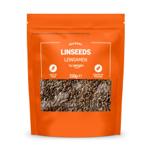 by Amazon Linseeds, 350g, Versatile for Breakfast, Yogurt, Smoothies
