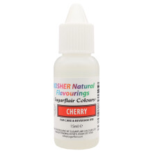 Sugarflair Cherry Natural Flavouring - Add Flavours to Cakes, Ice Creams, Chocolates, Icings