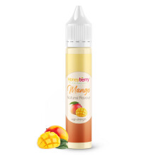 HONEYBERRY Natural Mango Food Flavouring 30ml – High Strength Professional Flavour Drops – Concentrated Liquid Essence for Baking, Desserts