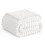 RUIKASI Fleece Throw Blanket for Sofa - Single Fluffy White Throws for Sofas Large, Soft Warm Blanket Throw for Couch 1