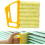 Blind Cleaning Tool with Ergonomic Handle – Efficient Dust Removal for Blinds, Shutters, and Awnings – Washable Rollers for Reusable Use 1
