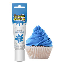Sugarflair Essentials Bright Blue Food Colouring Gel 25g - Concentrated Gel Food Dye for Cake Decorating, Buttercream, Fondant, Royal Icing - Vegan