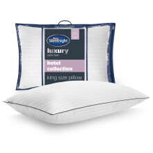 Silentnight Hotel Collection Super King Pillow - Covers Half of a Super King Size Bed - Luxury Quality Big Large Pillow