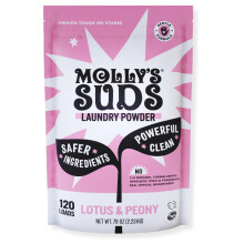 Molly's Suds Original Laundry Detergent Powder - Natural Washing Powder, Non-Liquid Organic Washing Detergent, Sensitive Skin Laundry Detergent