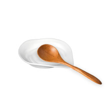 Karisky Spoon Rest for Stove Top, 5 Inch Ceramic Spoon Holder for Counter, Cooking Spoon Holder for Utensils, Coffee Spoons, Spatula, Ladle, Tongs