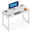 ODK 10048 cm Desk, Small Computer Desk for Home Office, Study Office Table for Small Space, Easy Assembly, White 1