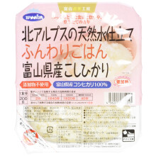Toyama Koshihikari Funwari Gohan Microwaveable Rice 200 g