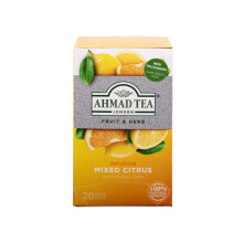 Ahmad Tea Mixed Citrus Fruit & Herbal Infusion - 20 Teabags
