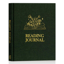Lanpn Reading Book Journal for Book Lovers Readers, 158 Pages Linen Hardcover Books Tracker Diary with 52 Reviews