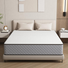 Hybrid Single Mattresses 3FT 25cm Medium Firm Pocket Sprung 7-Zone OEKO-TEX Certified - Motion Isolation & Pressure Relief for Back Pain - 90x190cm