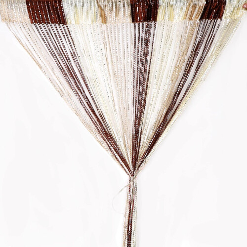 String Curtain Panel, Glitter Door Wall Window Doorways Panel Fly Screen Fringe Room Divider Blinds