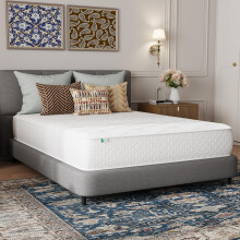 Novilla 3FT Single Mattress, Hybrid Pocket Sprung Mattress in a Box, 20cm Deep, Medium Firm, Breathable Cover, Ideal for Guest Beds & Kids’ Rooms