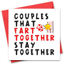 Funny Valentine's Day Card for Him or Her - Valentine's Day Cards for Girlfriend, Boyfriend, Husband or Wife