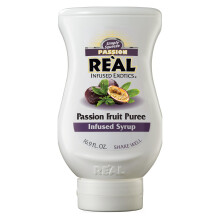 Re’al Syrup | Passion Fruit Puree Infused Fruit Syrup | Made with Passion Fruit | 500ml |Natural Ingredients| Cocktails, Baking, Smoothies