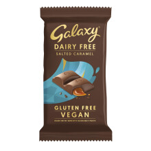 Galaxy Dairy Free Chocolate Bar – Classic – Dairy Free, Vegan, Plant-Based, Smooth & Creamy, Gluten Free, Milk Alternative, Suitable for Vegans, L