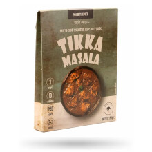 Mighty Spice Tikka Masala Curry Paste - Curry Sauce Kit with Indian spices, Quick Easy 10-Minute Recipe at Home, Authentic Indian Curry