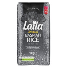 Laila Xtra Long Basmati Rice 1Kg