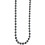 Premium Roller Blind Metal Beaded Pull Chain - Continuous Loop (75cm Drop, Black Nickel) 1
