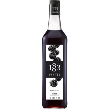 1883 Maison Routin Premium Blackberry Syrup Perfect for Coffees, Cocktails, Mocktails & Smoothies - Vegan-Friendly, Allergen-Free, No Preservatives
