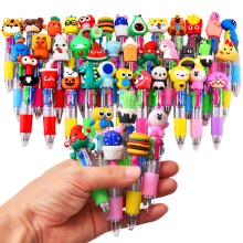 Effortmini 36Pcs Mini Multicolor Pens in One 4-in-1, Cute Pens Bulk for Party Favors Gifts and Birthdays