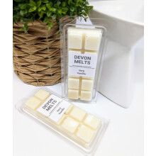 Devon Melts - Very Vanilla - Highly Scented 100% Soy Wax Snapbar