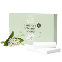 Simple Living Eco, Laundry Washing Detergent Sheets, Simplify Your Washing With Our Compact Laundry Sheets, Eco Washing, Non Bio & Skin-Friendly