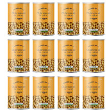 by Amazon Chickpeas in Water, 400g, Pack of 12
