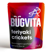Teriyaki Crickets | 20g | Farmed in the UK | Six Legged Superfood